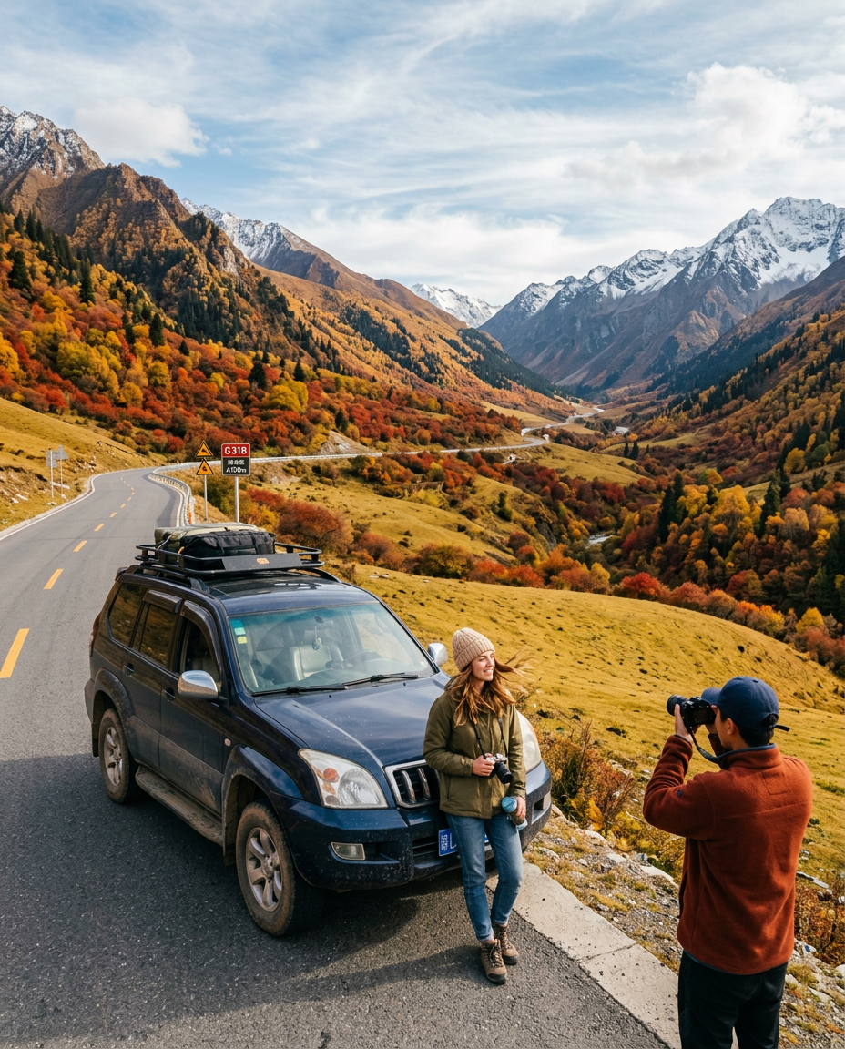 FAYCAI outdoor road trip lookbook